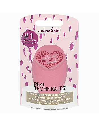 Real Techniques Wild At Heart Miracle Complexion Sponge - Спонж для макияжа - hairs-russia.ru